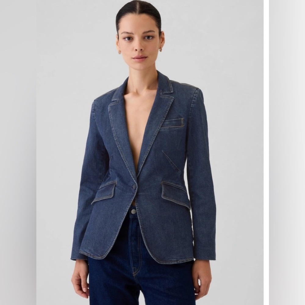 Gap Denim Blazer size 4